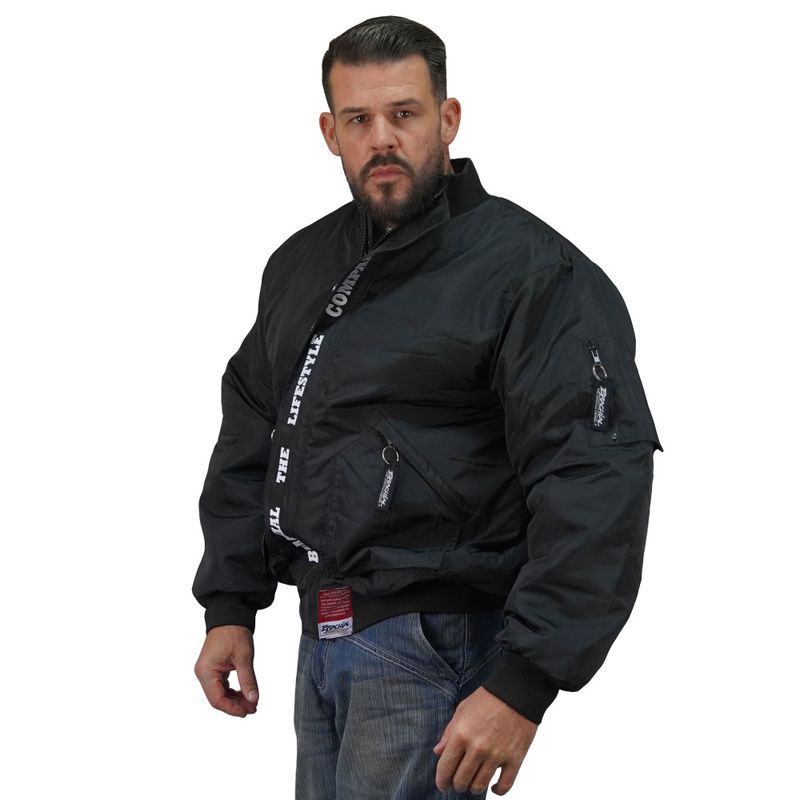 Brachial Flight Jacket City Black