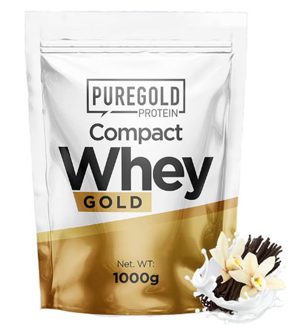 Hovedbilde Pure Gold Compact Whey Vanilla Milkshake 1 kg