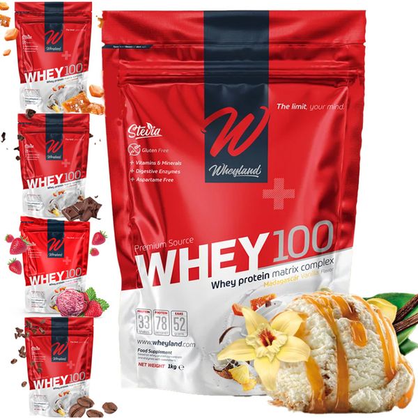 Wheyland - Whey 100 500g 2-pakk