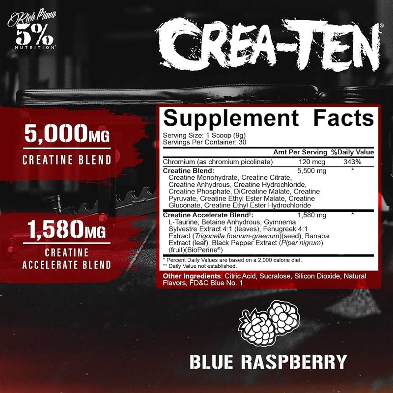 5% CREA-TEN 270g Mango Pineapple - 30 Serveringer