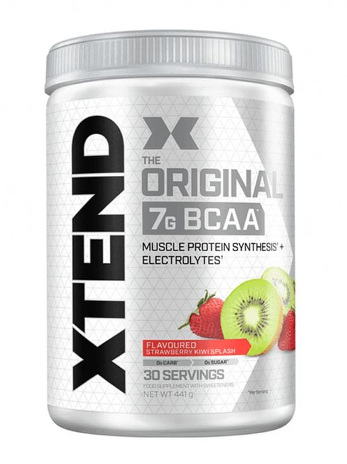 Hovedbilde Xtend BCAA 30 Serveringer Strawberry Kiwi Splash