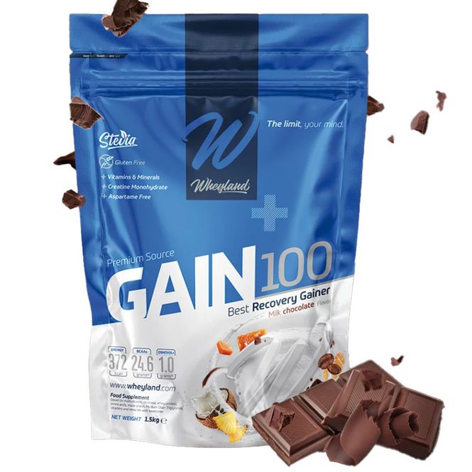 Hovedbilde Wheyland Gain 100 Milk Chocolate 3 kg